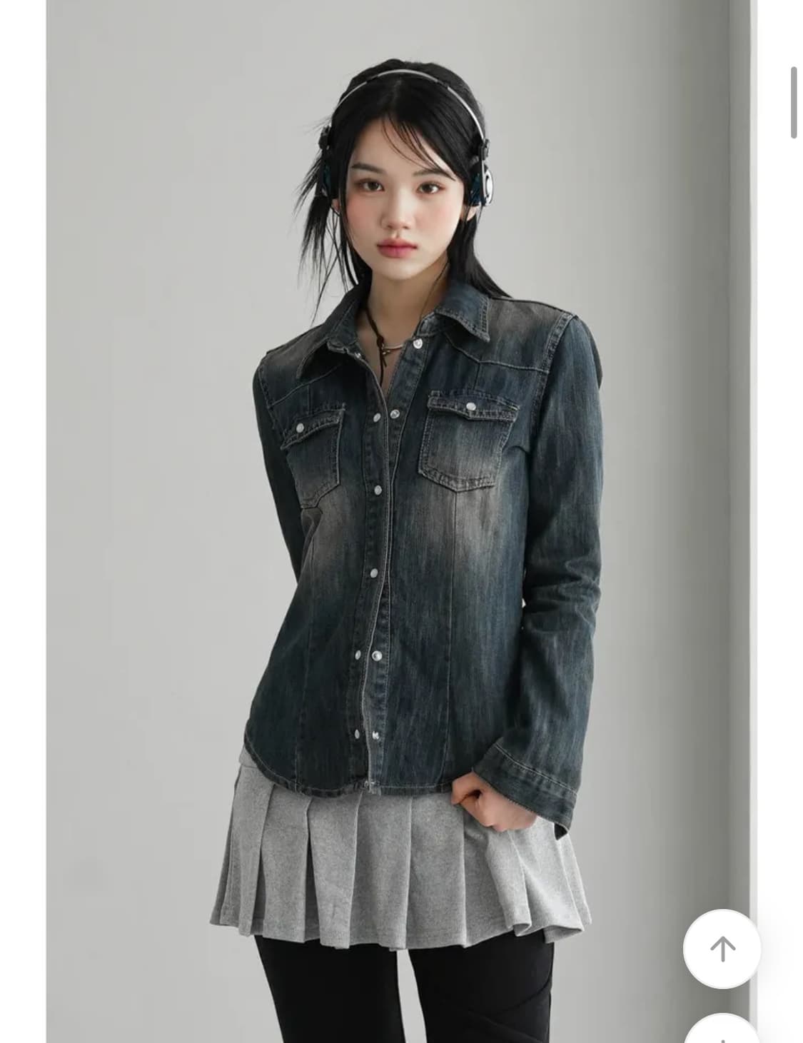 청 남방 판매합니다 새상품 상품이미지1