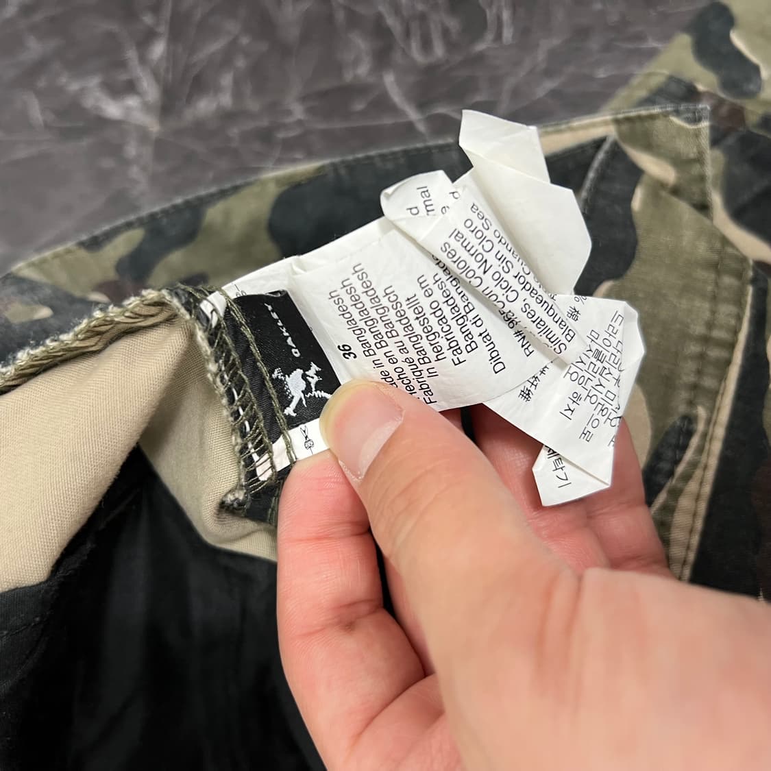 오클리 카모플라주 더블 포켓 하프 팬츠 상품이미지7