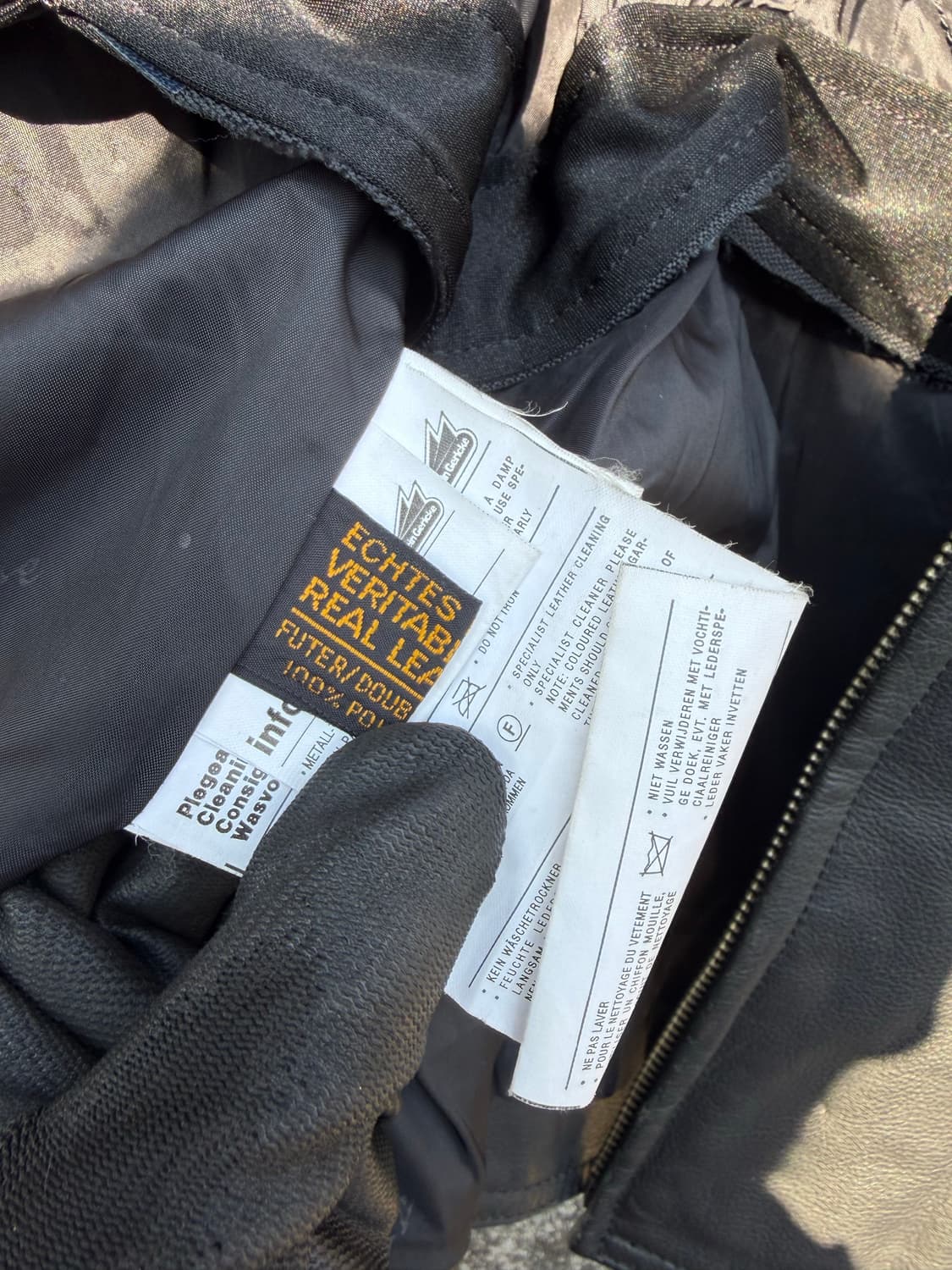 1997's Hein Gericke 하인게릭 빈티지 모터사이클 레더 자켓 상품이미지9