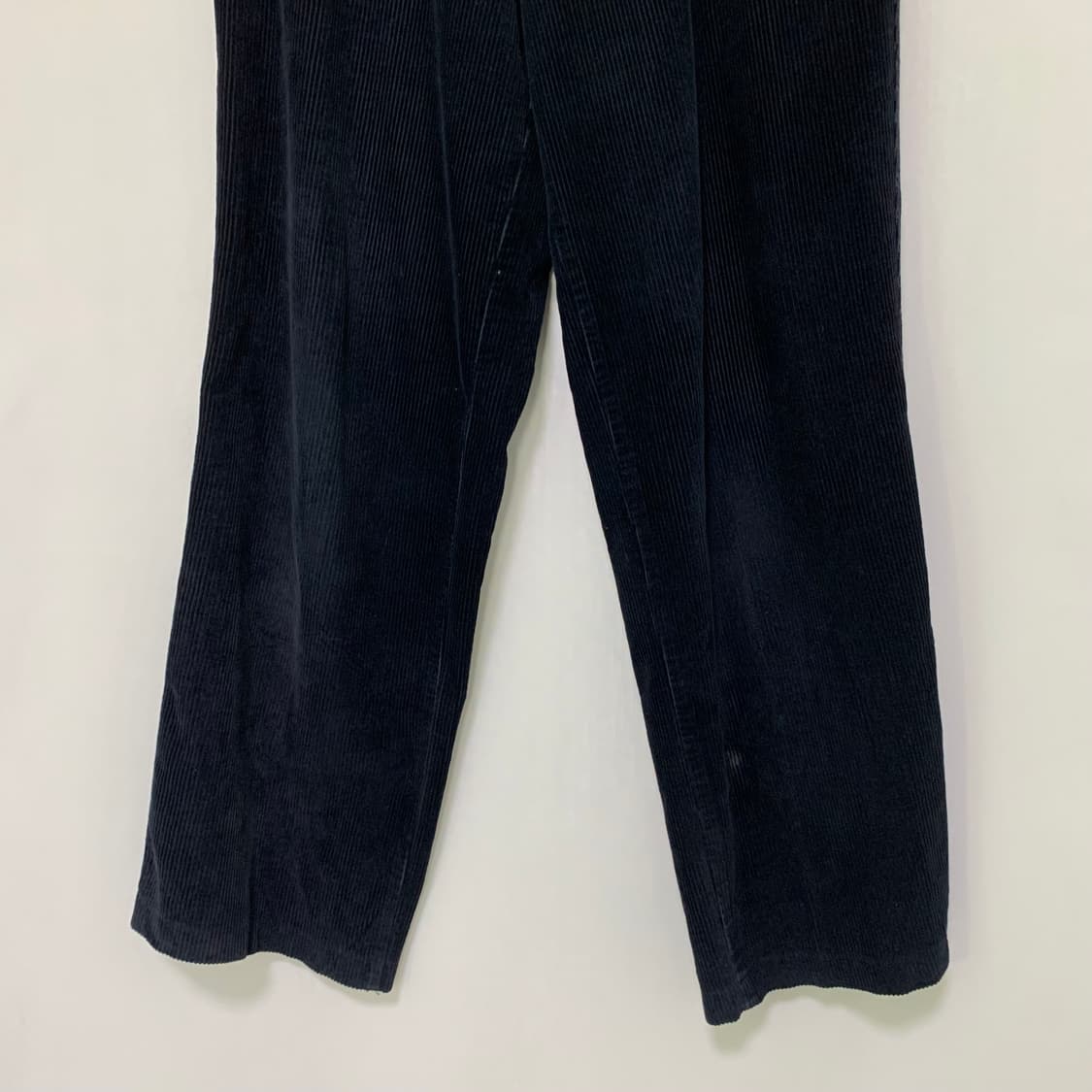 Schott 쇼트 다크 네이비 코듀로이 카펜터 팬츠 와이드 바지 33인치 상품이미지3