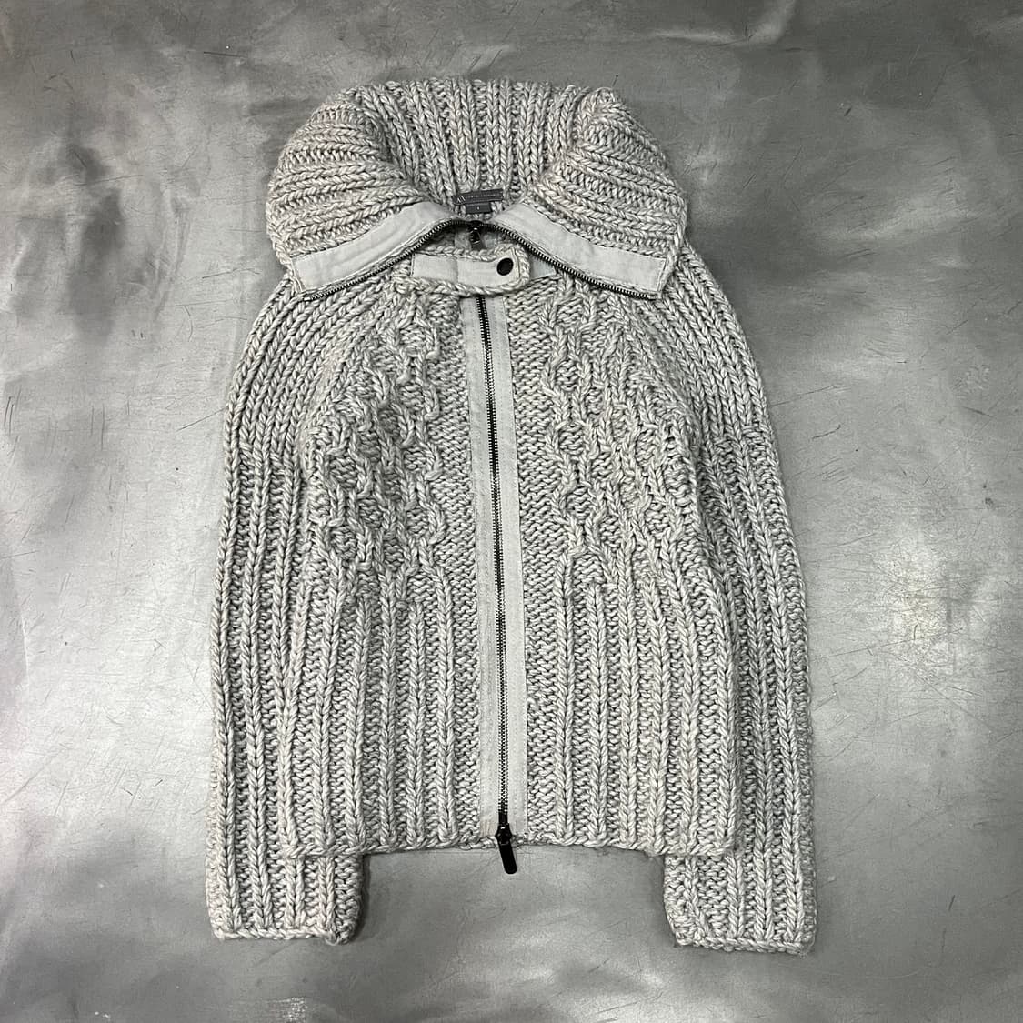  아르마니 익스체인지 투웨이 니트 집업 y14676 상품이미지1