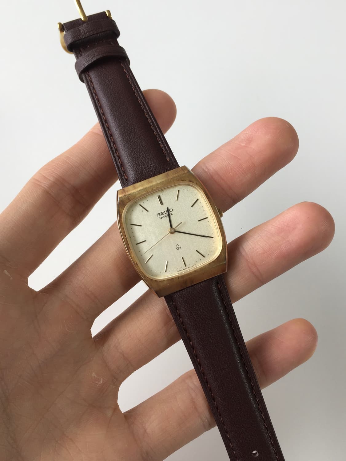 80s seiko vintage gold square quartz 상품이미지1