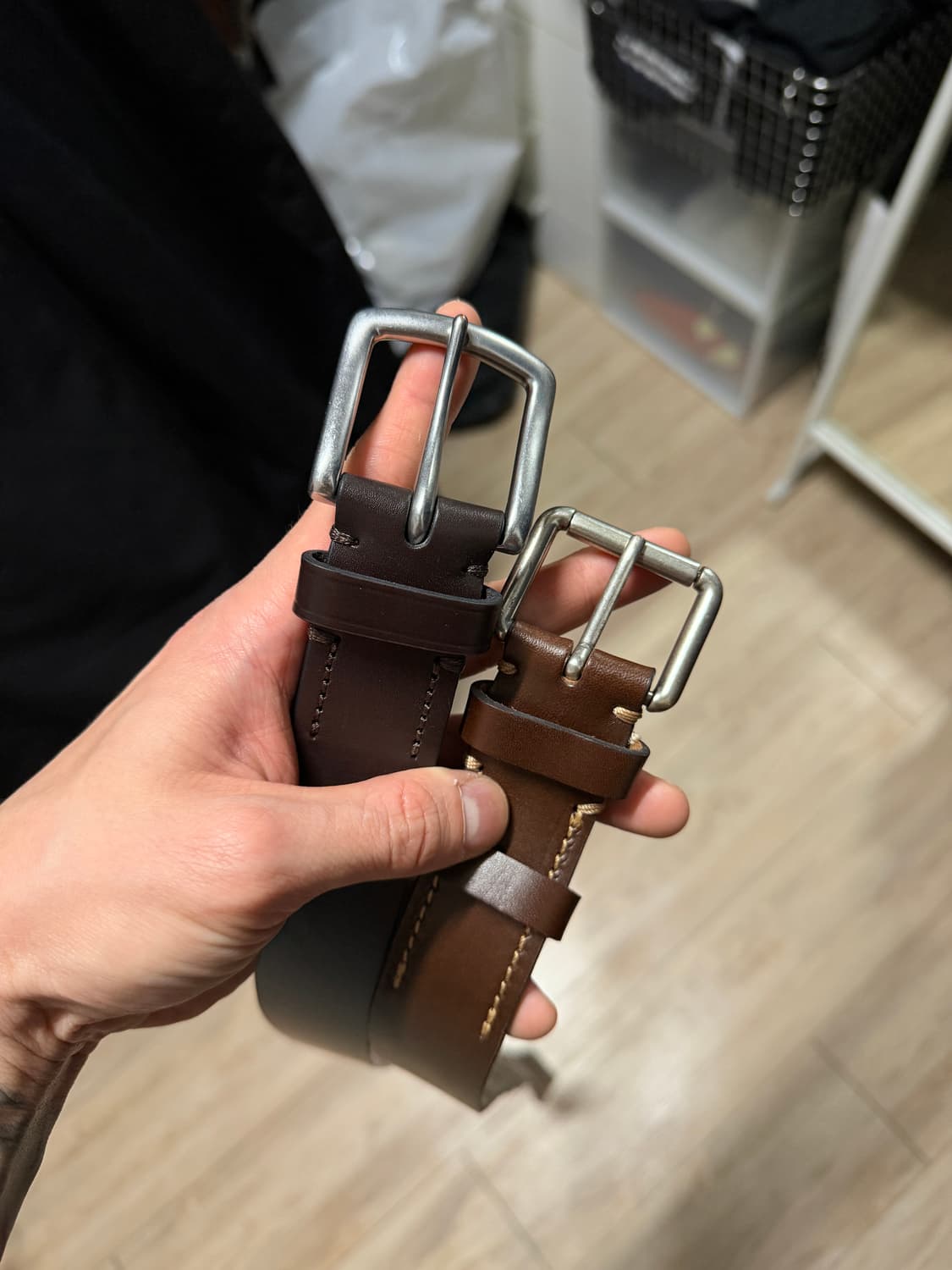 자라 유니클로 남자 벨트 허리 32 상품이미지1