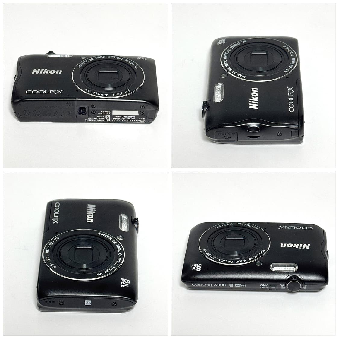 니콘 쿨픽스 A300 (S3700) 블랙 빈티지디카 상품이미지4