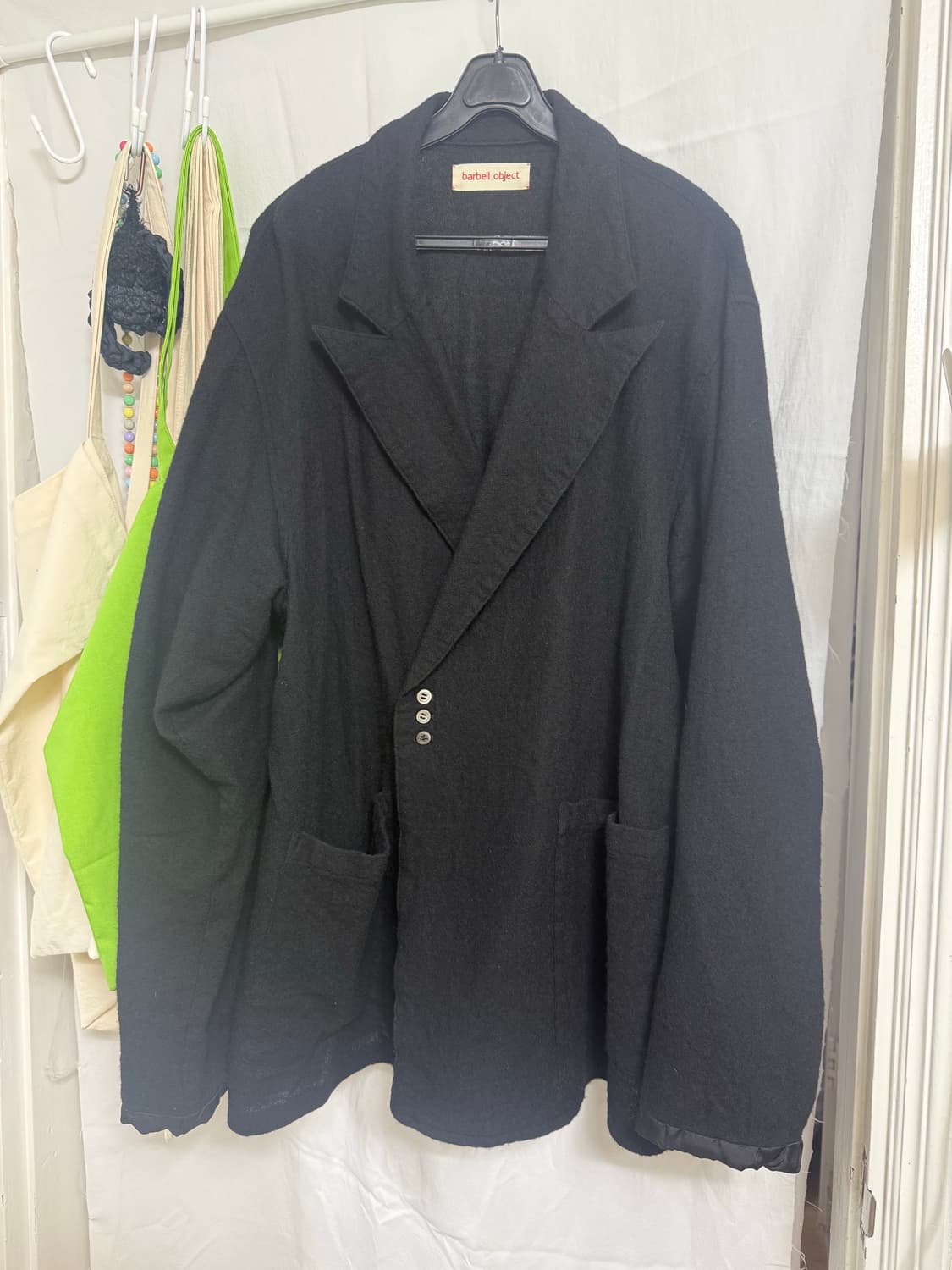 바벨오브젝트 울코트 상품이미지2