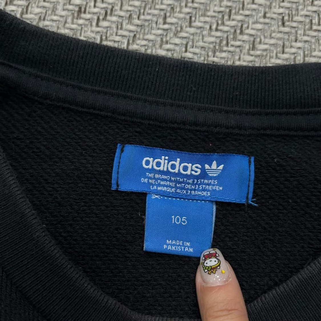 아디다스 배색 맨투맨 v0239 상품이미지5