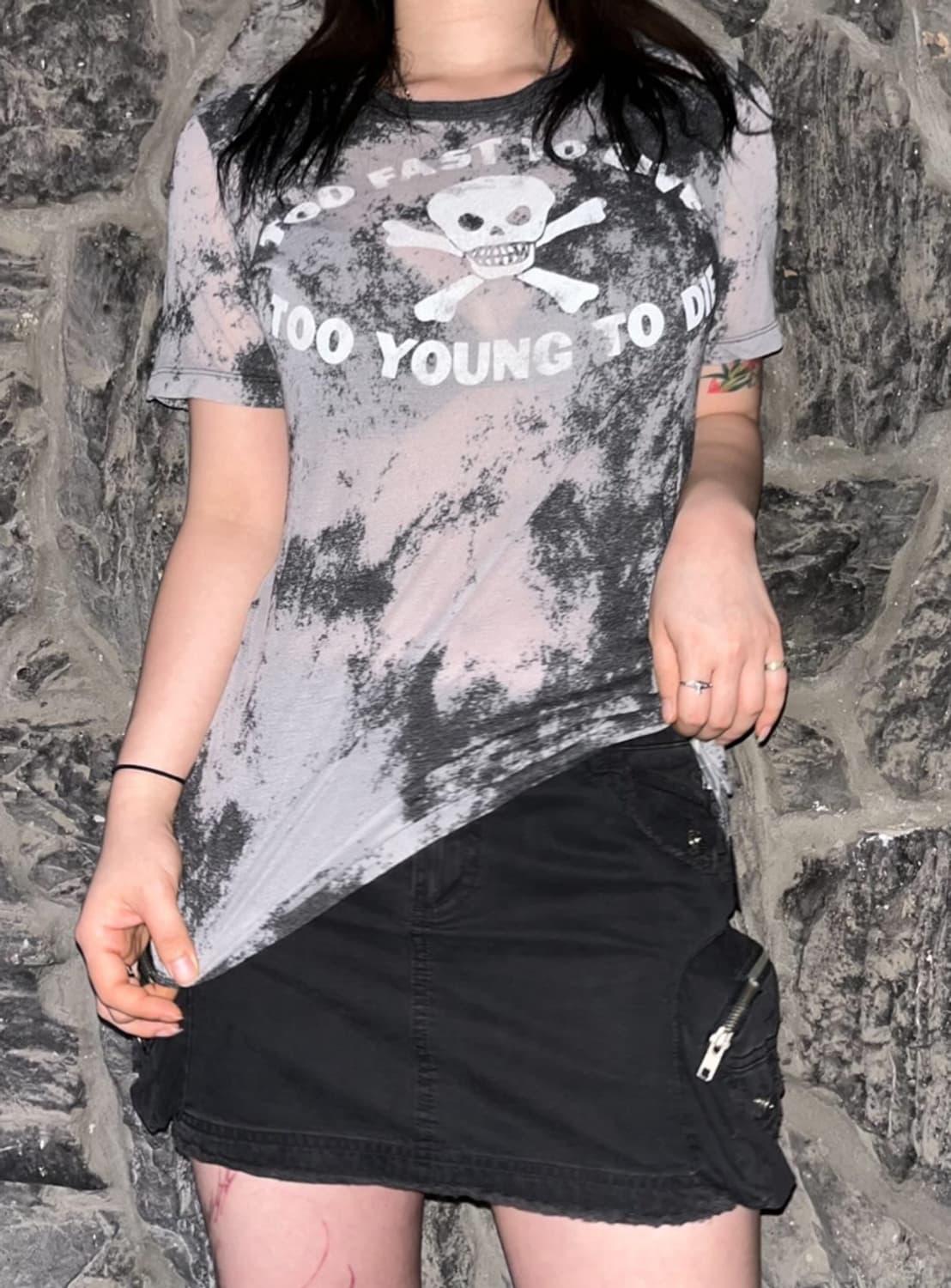 VivienneWestwood too fast to live Tshirt 상품이미지1