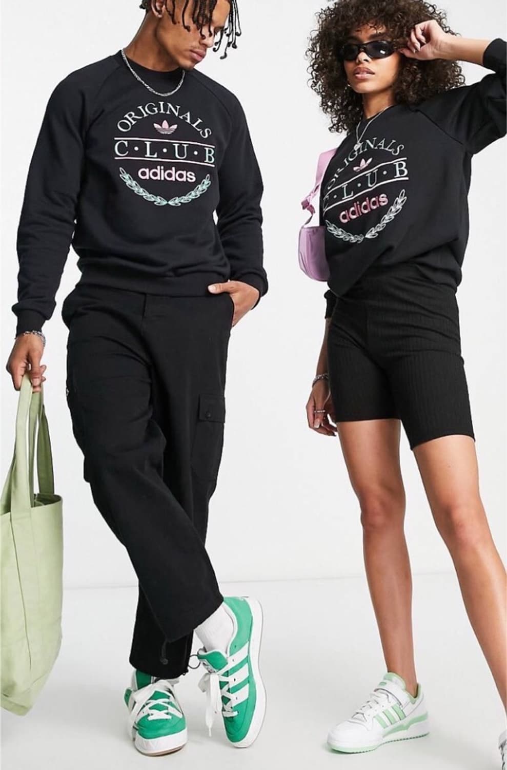 (새상품) adidas 아디다스 한정판 자수 맨투맨 스웻셔츠 L 105 상품이미지2