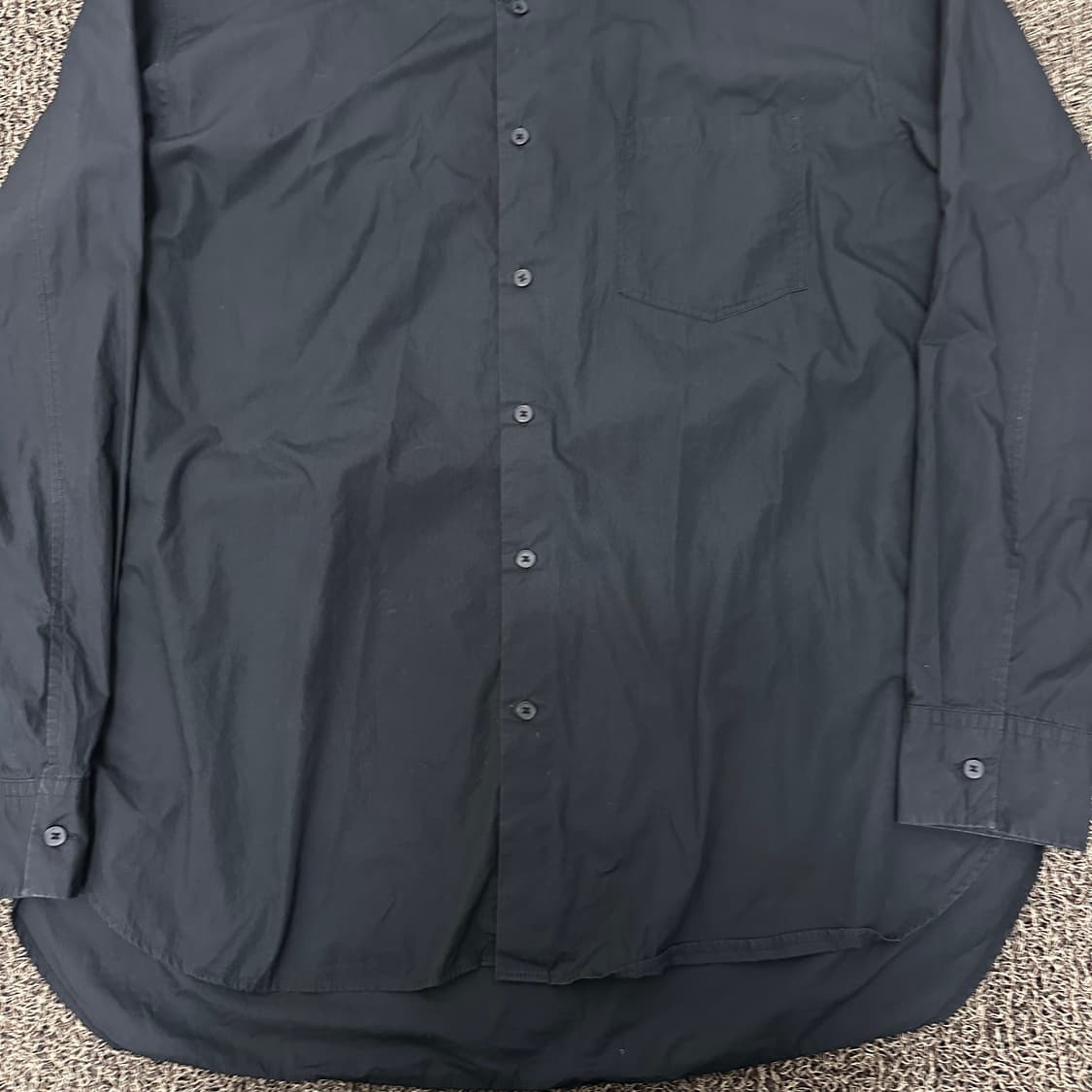 247시리즈 셔츠 남방 블랙 XL 상품이미지3