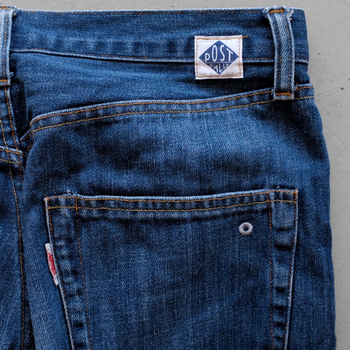 Made In USA Post Overalls Denim Pants 상품이미지5