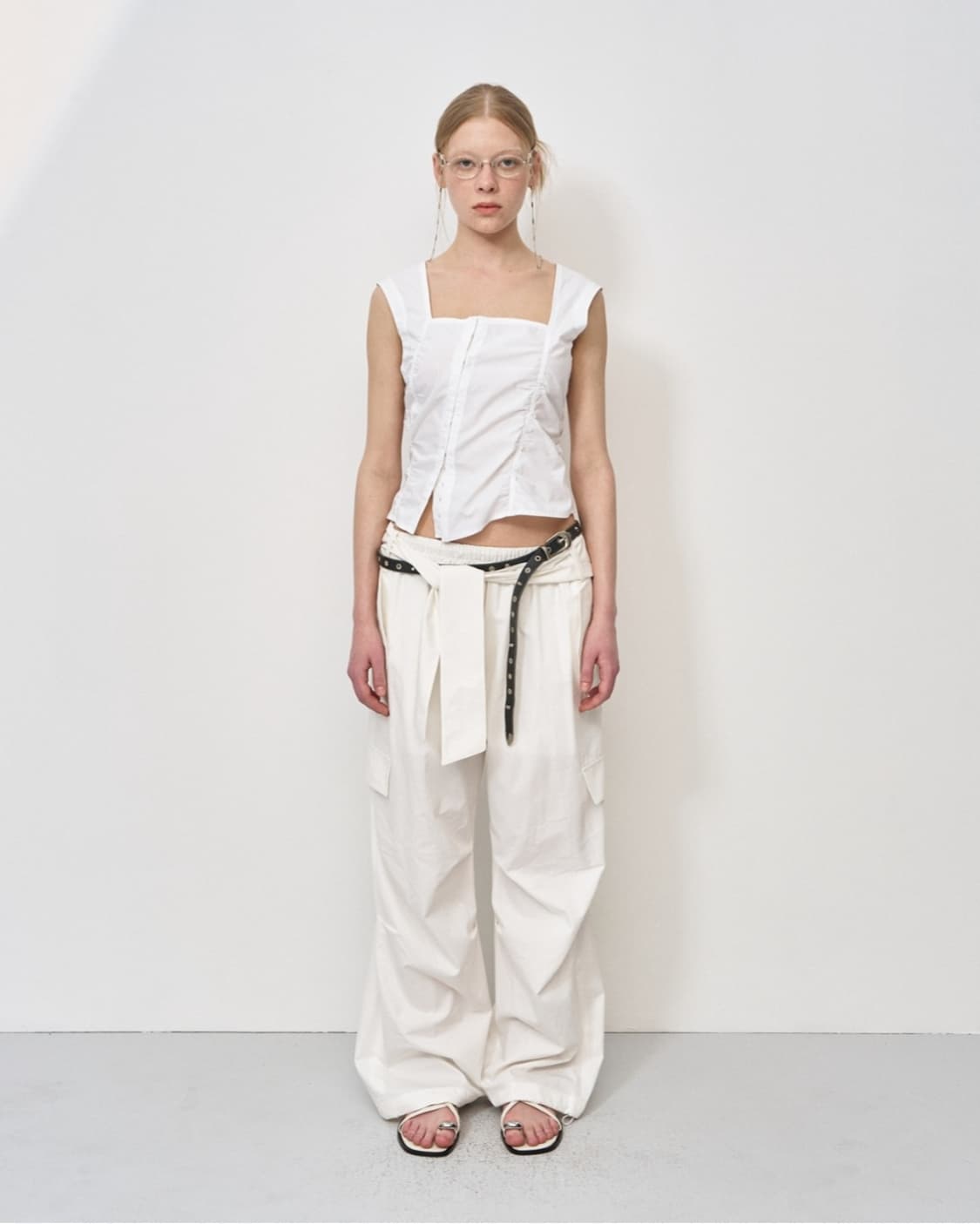 LCDC 노트 디테일 트라우져 팬츠 상품이미지1