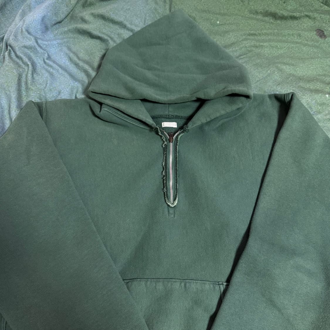 [3]아프레쎄 Vintage Half Zip Sweat Hoodie 상품이미지8