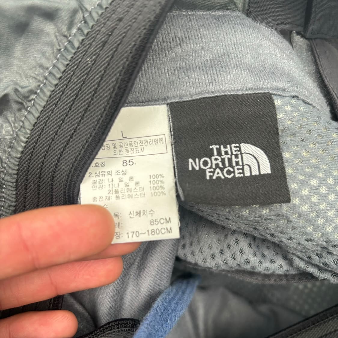 노스페이스 하이벤트 차콜 스키팬츠 34 inch 상품이미지7