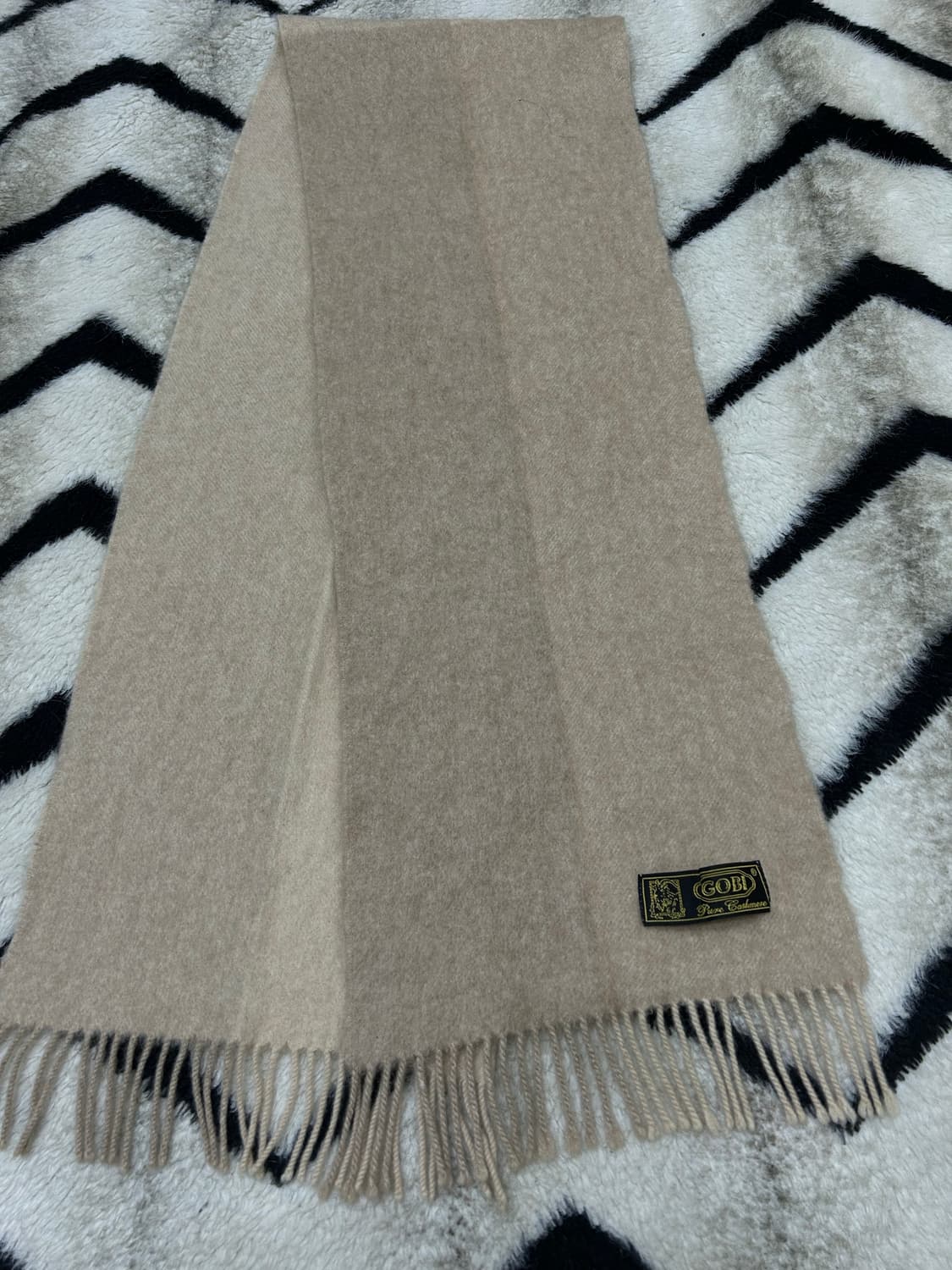 GOBI 캐시미어 투톤 머플러 상품이미지2