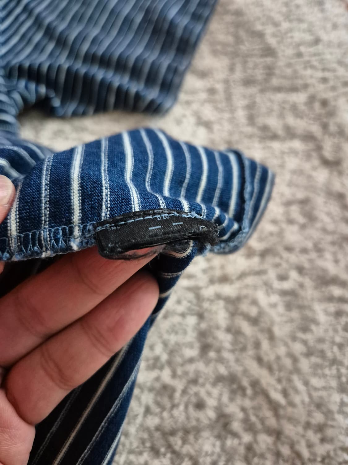 RRL 스트라이프 류준열 반팔 xl 상품이미지4