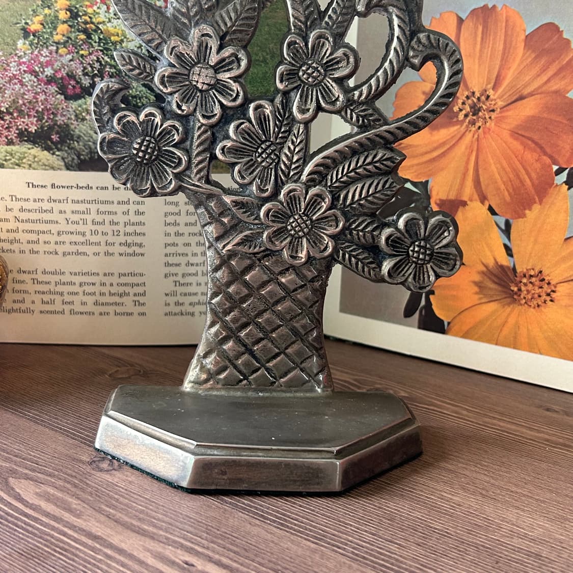 빈티지 북엔드 꽃 오브제  상품이미지9