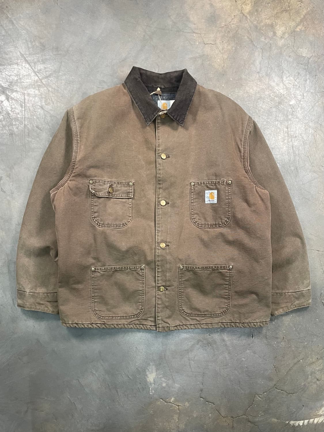 칼하트 c02cht 블랭킷 초어 자켓 상품이미지1