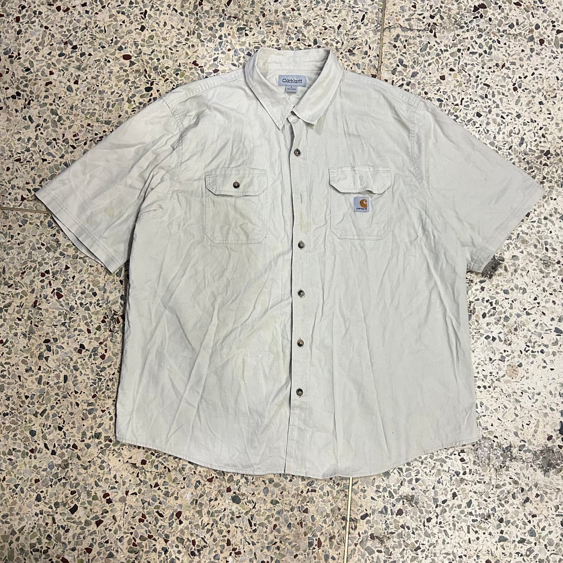 칼하트(Carhartt) 반팔 워크 셔츠 상품이미지1