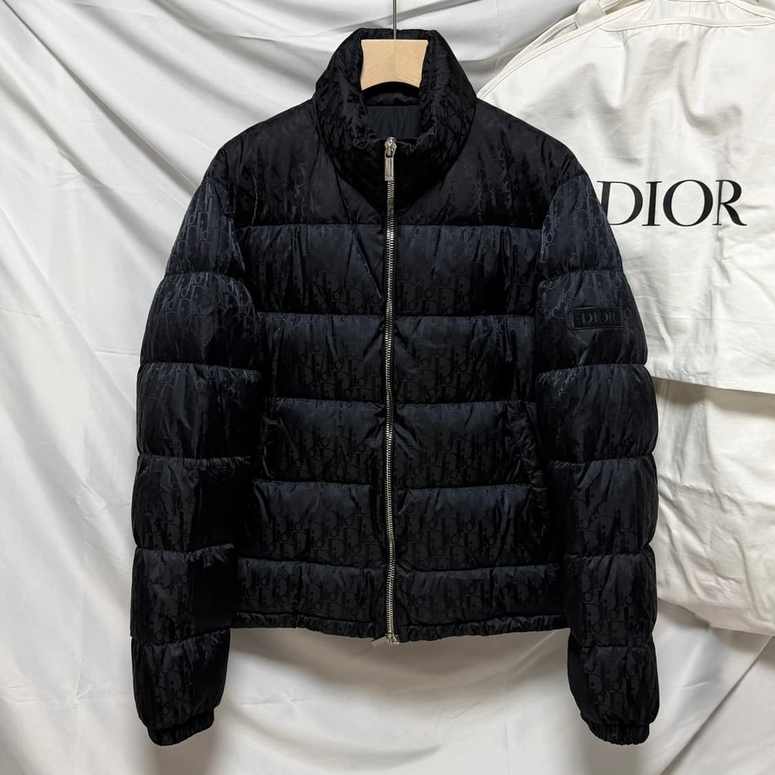 [S+급/50] 디올 오블리크 패딩 블랙 풀구성 상품이미지1