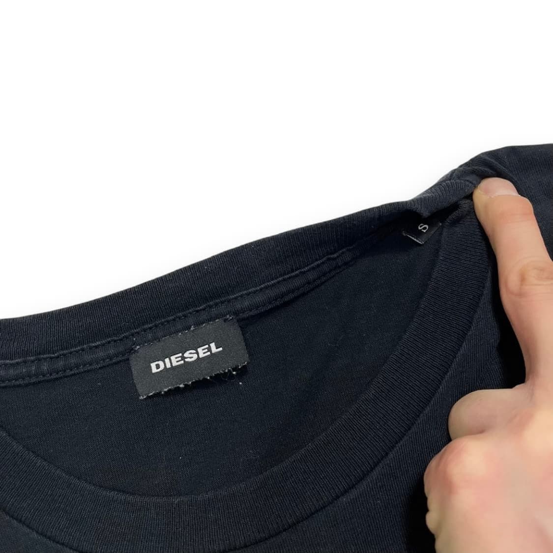 디젤 드림 메탈 아트 다크 반팔 티셔츠 상품이미지4