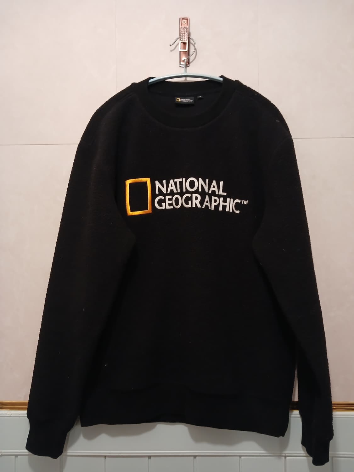 내셔널지오그래픽 정품 여성 뽀글이 맨투맨 95 (M) 사이즈 상품이미지1