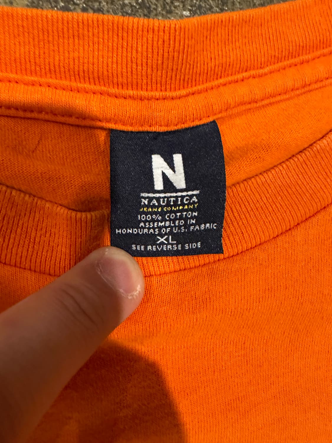 빈티지 90~00s 노티카 힙합 티셔츠  상품이미지4