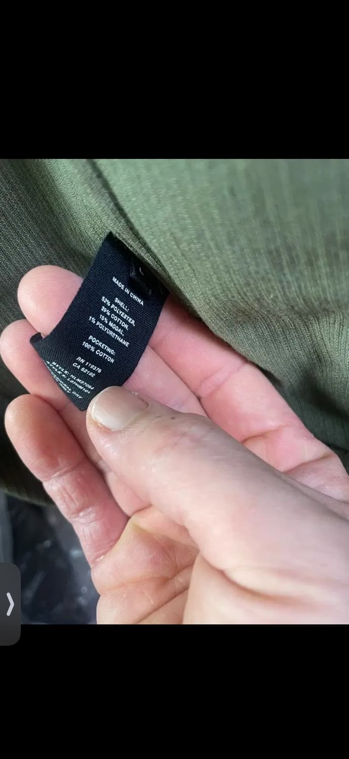 헬무트랭 코듀로이 셔츠자켓 카키 L 상품이미지8