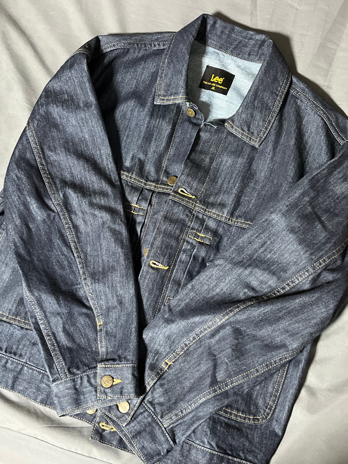 LEE 코듀라 데님 트러커 자켓 M 상품이미지1