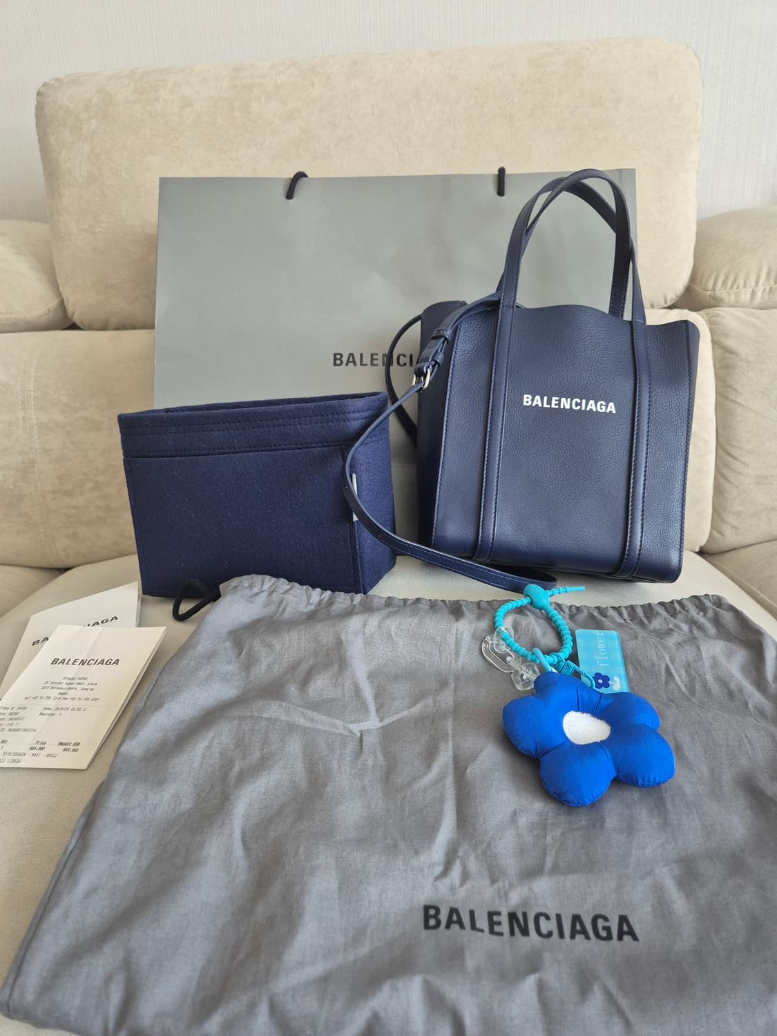 발렌시아가 에브리데이 xxs 풀세트 가방 토드백 크로스 상품이미지8