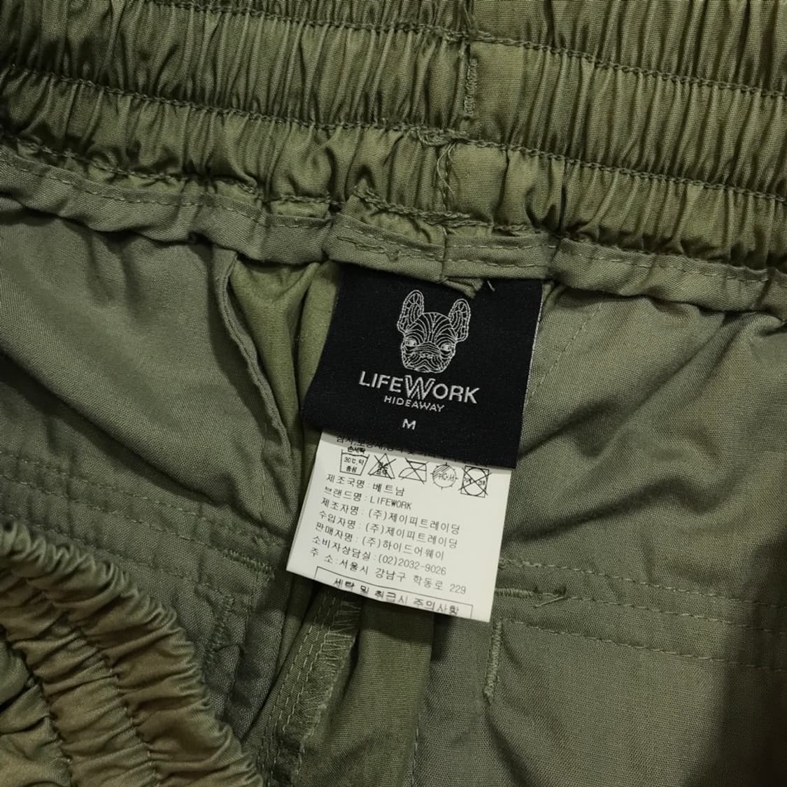 [[M, 25년, A급] 라이프워크(LW) 버뮤다 카고 팬츠p240 상품이미지7