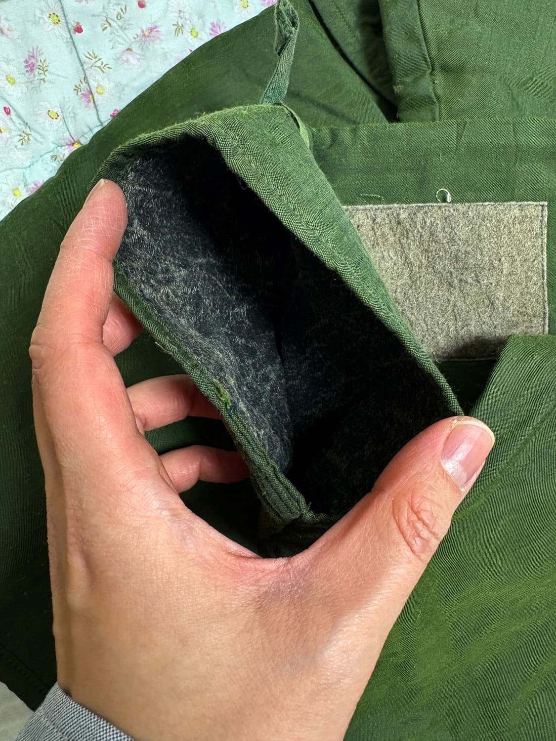 80‘s 영국군 아노락 후드 점퍼 (105상당) 상품이미지8