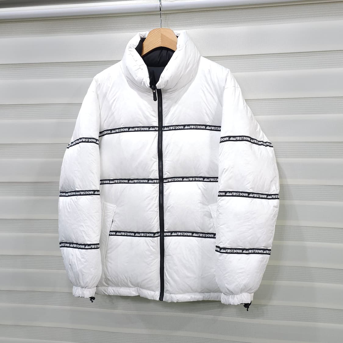 FIRST DOWN 리버시블 구스다운 패딩자켓- S 상품이미지5