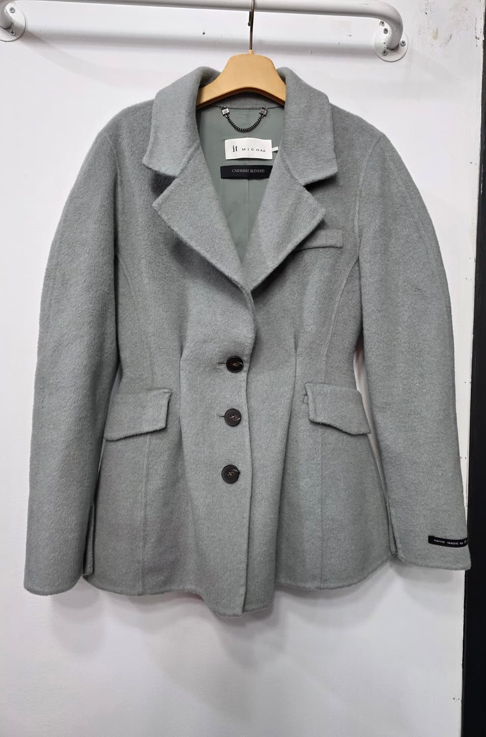 잇미샤 여성 양모 혼방 캐시미어 자켓 상품이미지1