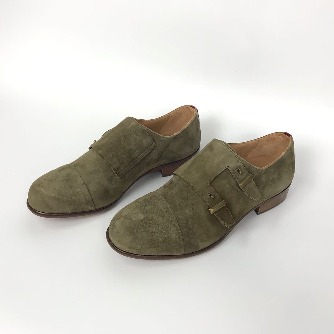 아띠모넬리 스웨이드 더블몽크 구두 남성43 (280) 상품이미지5