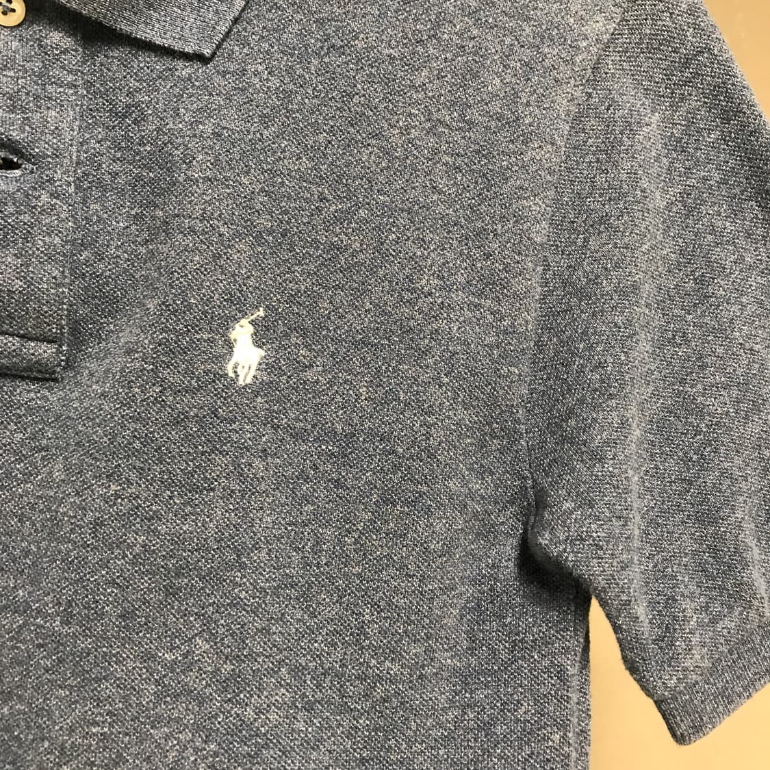 폴로 랄프로렌 PK 반팔 카라티 다크블루 M10-12(W) 상품이미지4