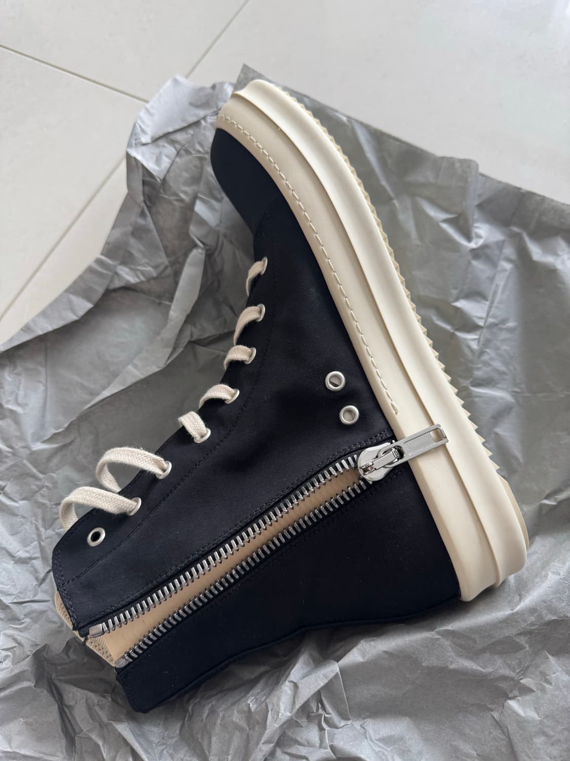 릭오웬스  다크쉐도우 나일론 하이 상품이미지2