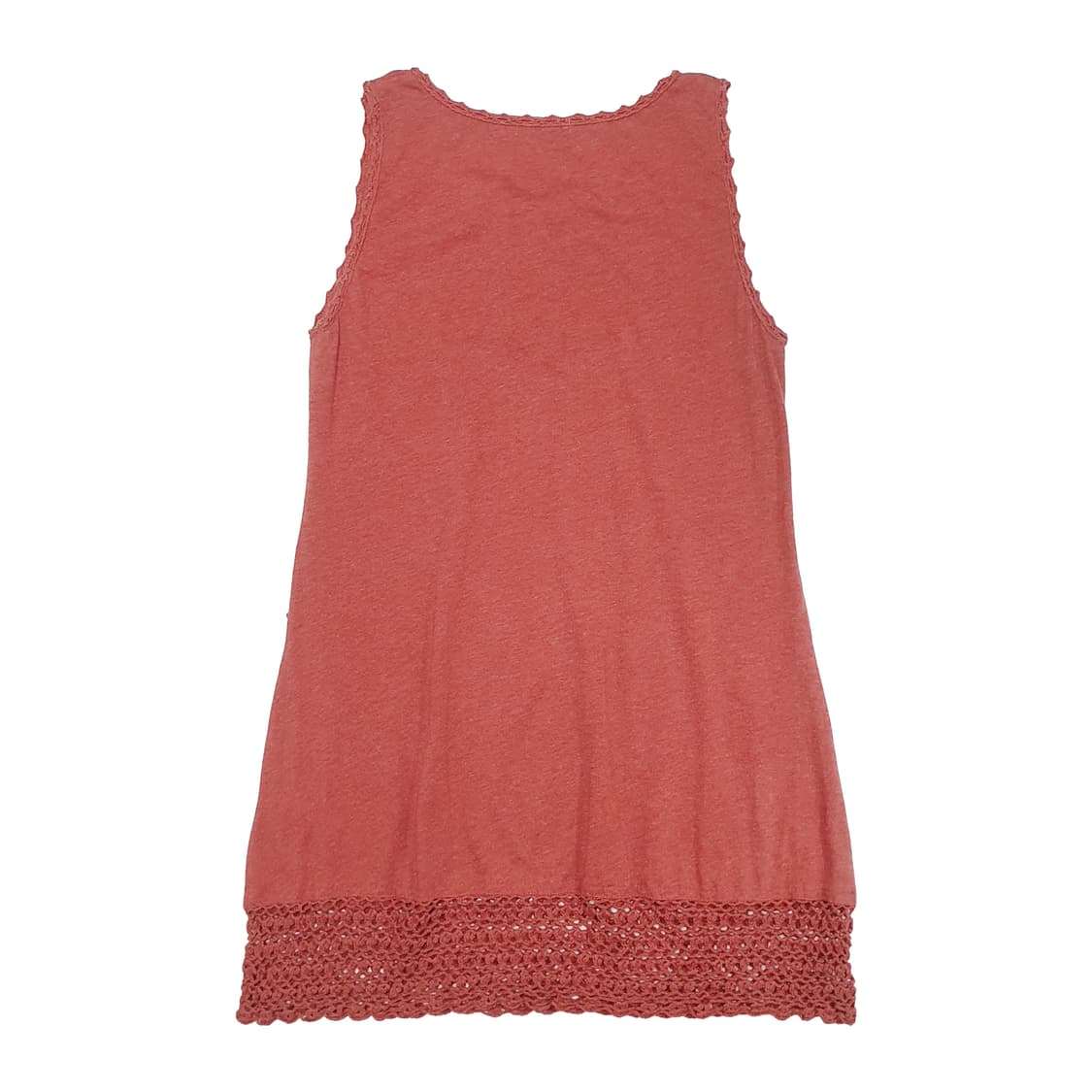 슬리브리스 미니원피스 탑 다크오렌지 상품이미지3