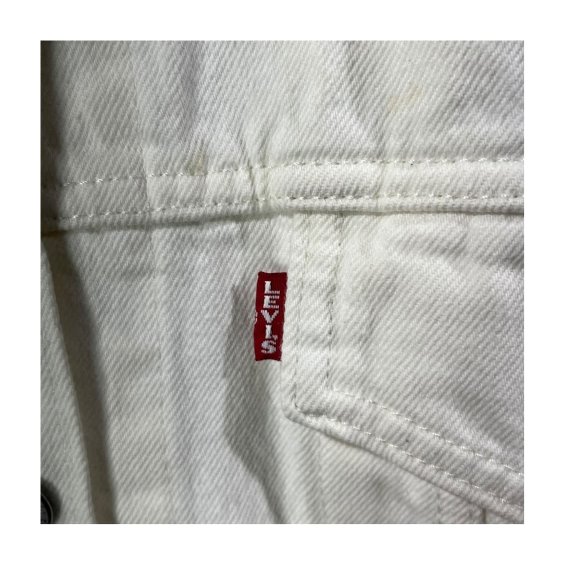 [Levi's] 리바이스 프리미엄 빅E 크롭 데님 자켓 상품이미지5