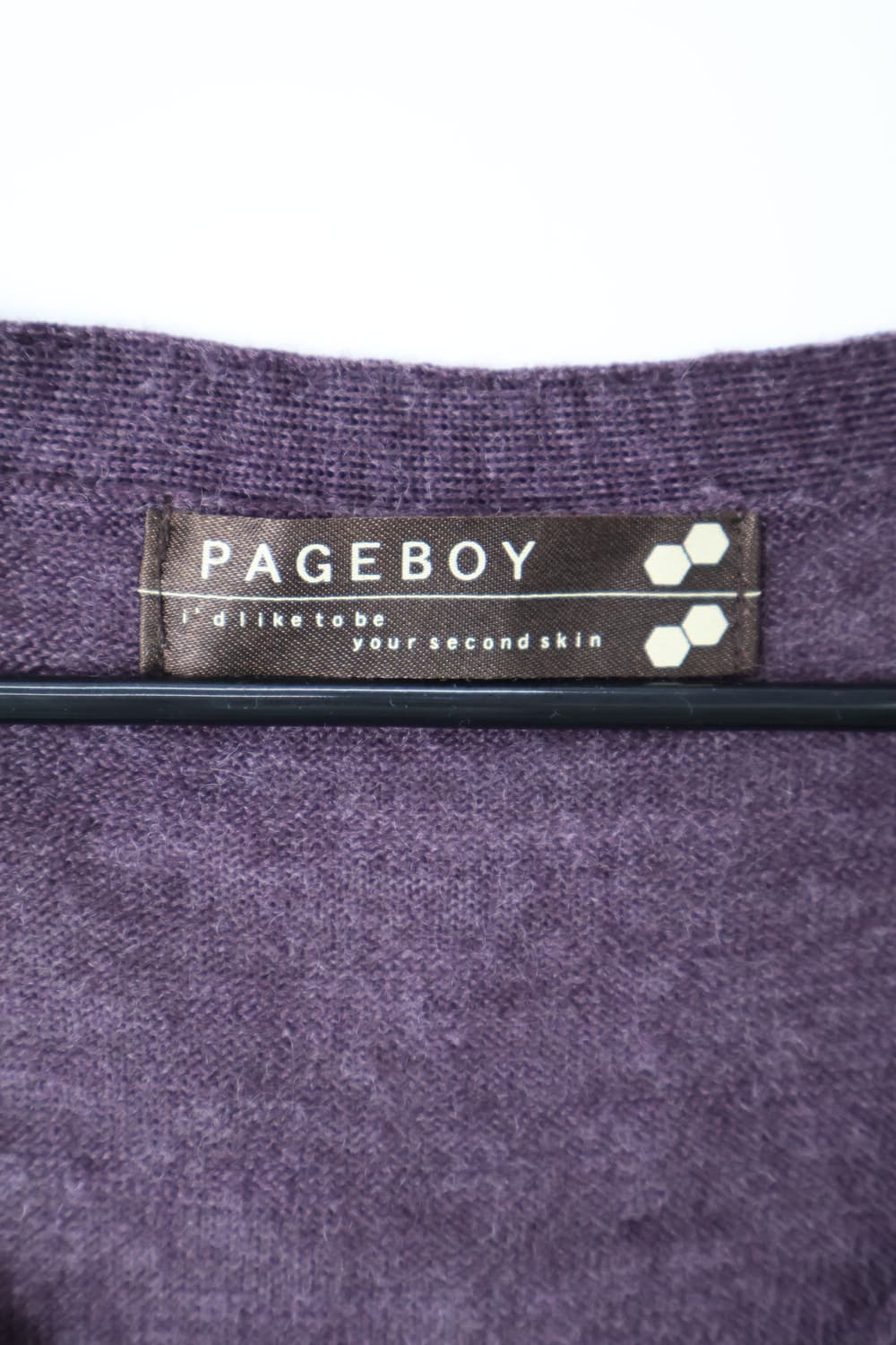 Jpn Pageboy Purple Acrylic Sweaters 상품이미지5