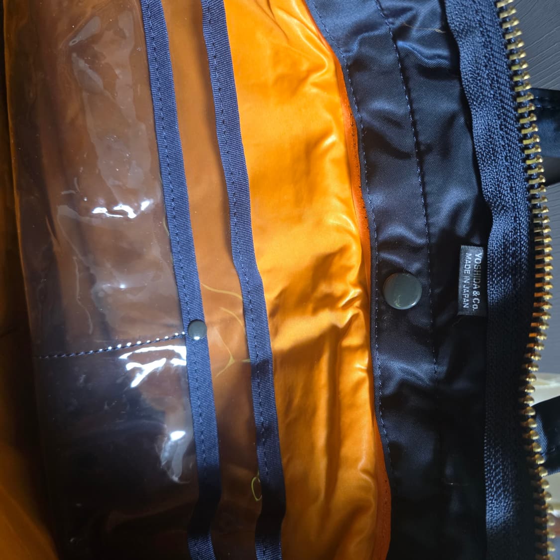 포터 탱커 숏 헬멧백 라지 아이언 블루 상품이미지4