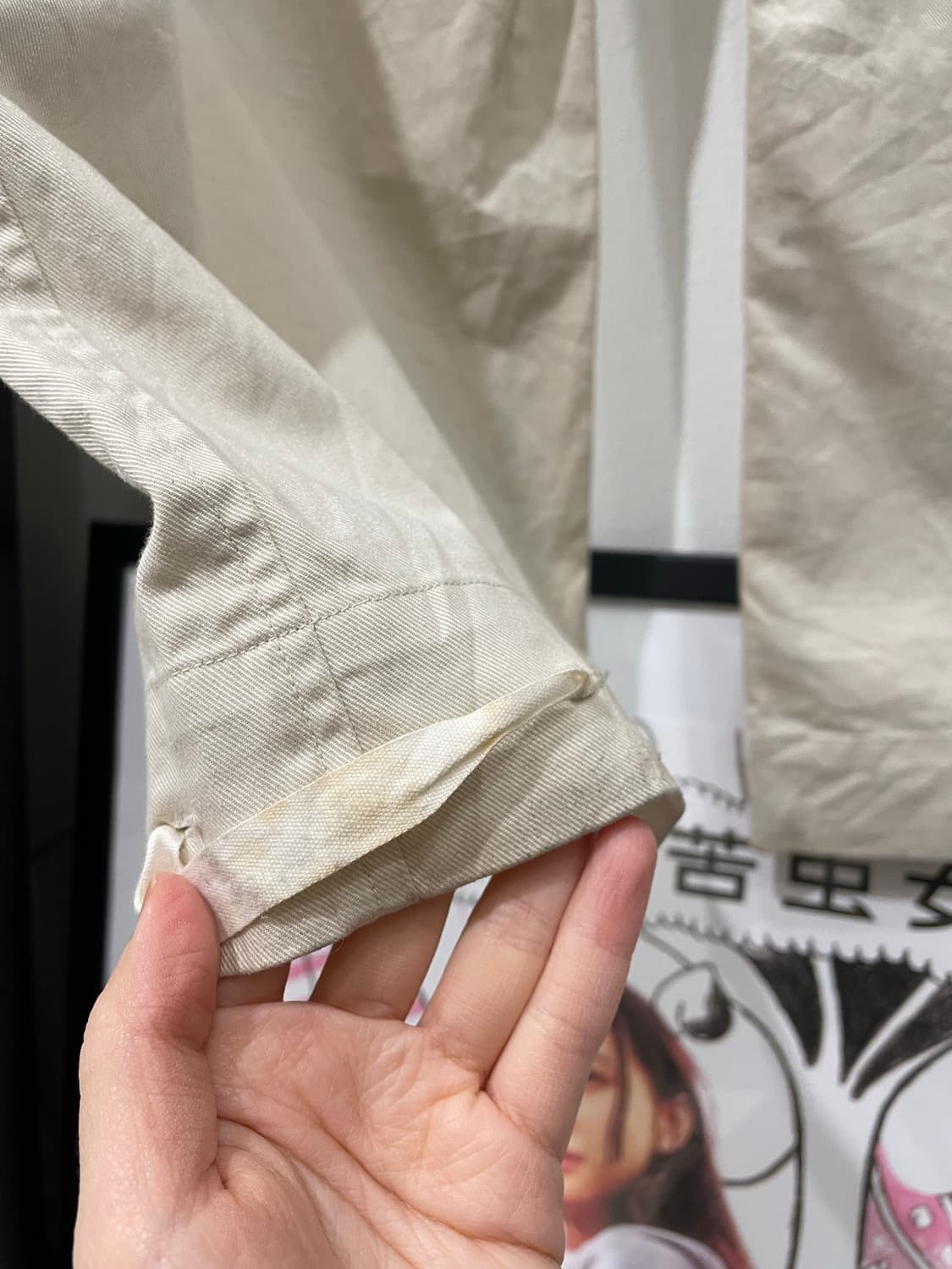 랄프로렌 로우라이즈 와이드 팬츠 상품이미지10