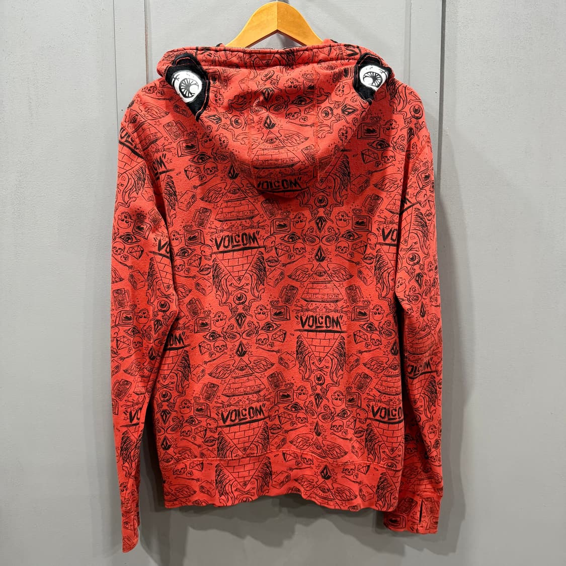 M 볼컴 Volcom x Ryan Sheckler 풀 후드 집업 자켓 상품이미지3