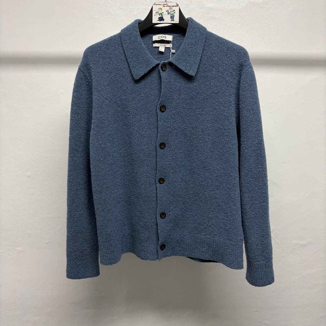 COS 울 부클레 니트 가디건 상품이미지1