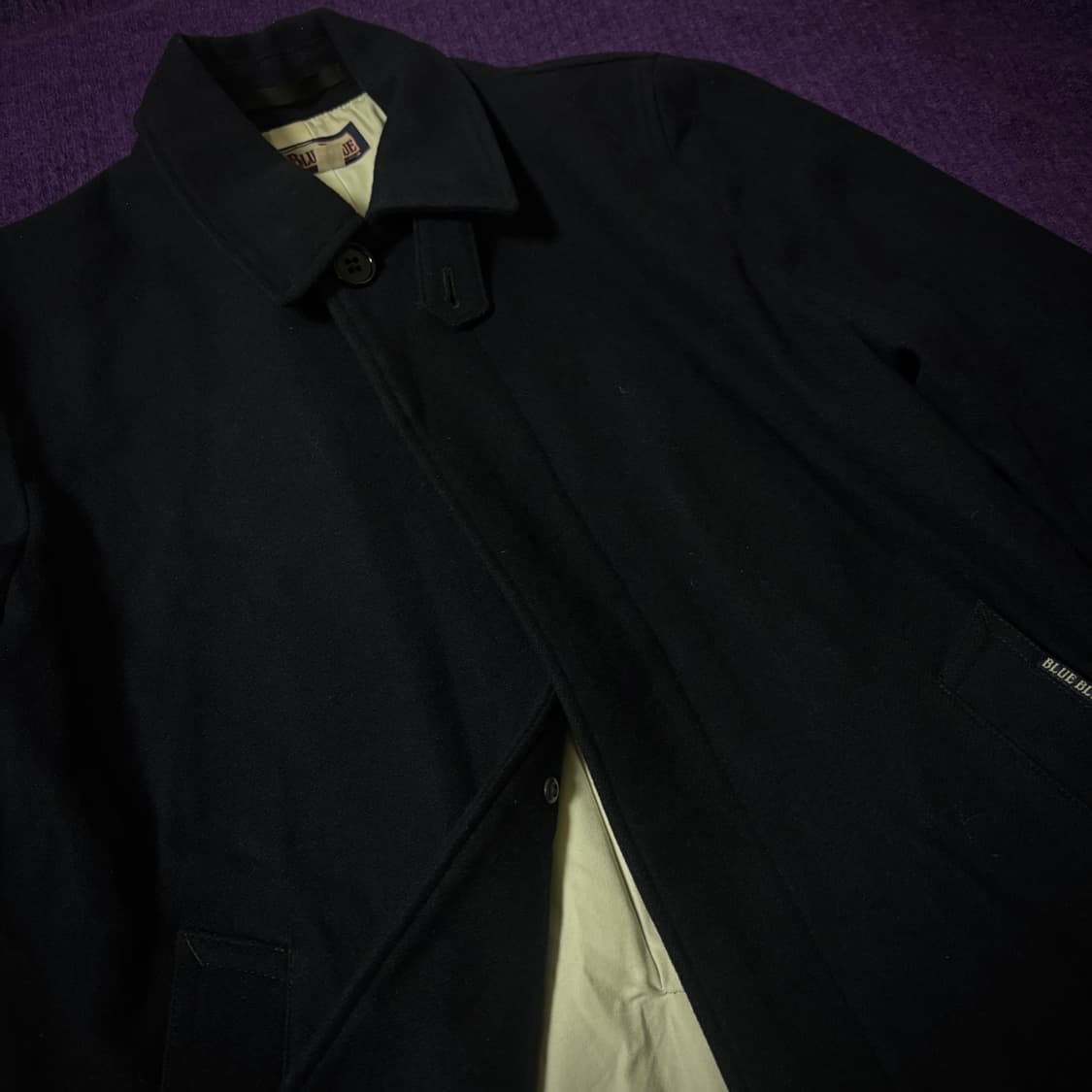 BLUE BLUE Wool Coat 상품이미지2