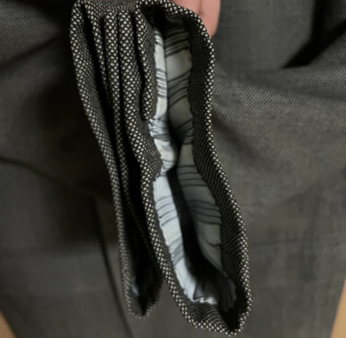 브룩스브라더스 버드아이 카키 브라운 울 100% 수트 상품이미지2