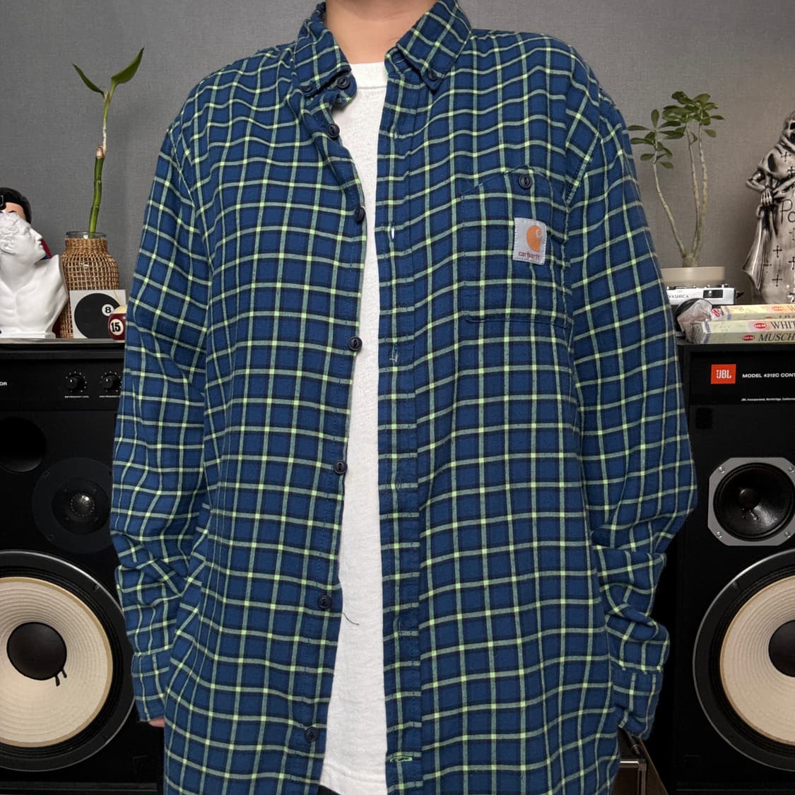 칼하트 체크셔츠 상품이미지1