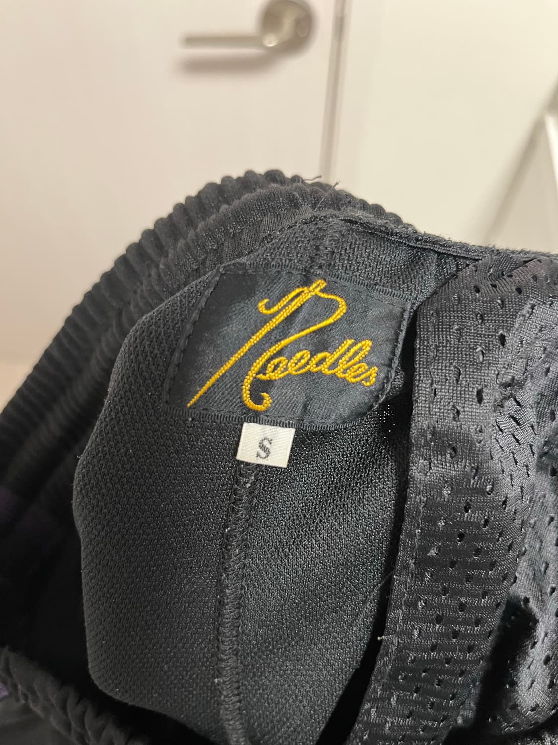 니들스 트랙팬츠 네로우 블랙/퍼플 S 상품이미지4