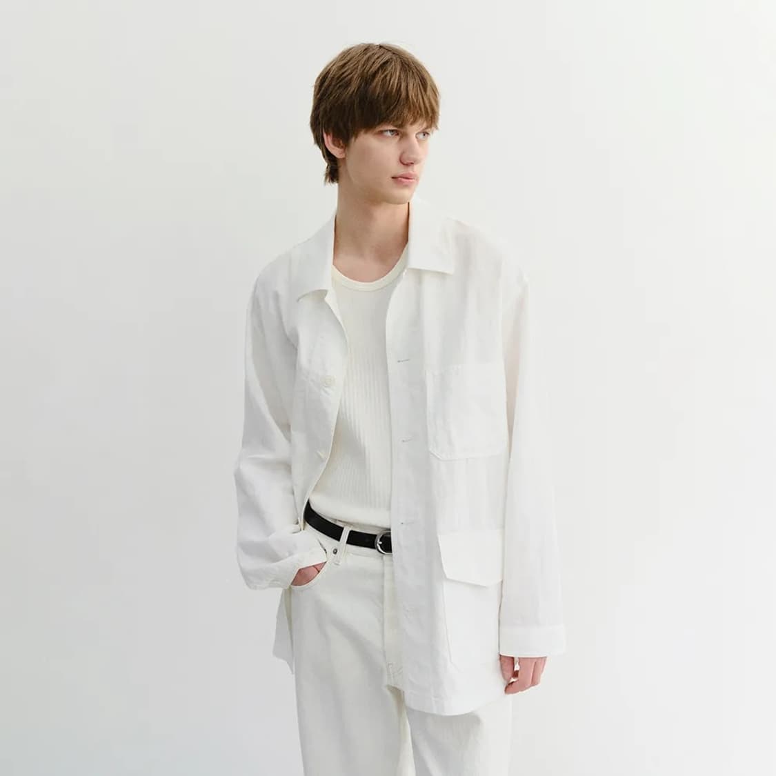 ⭐️풀박⭐️ 던스트 린넨 자켓 상품이미지4