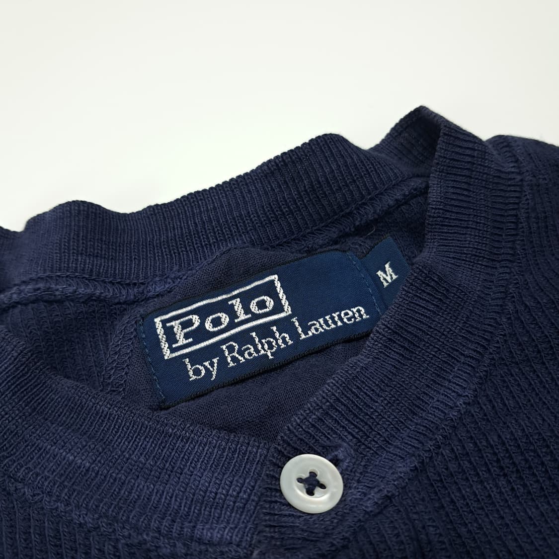 CL122 M 폴로 00s 와플 헨리넥 니트 상품이미지3