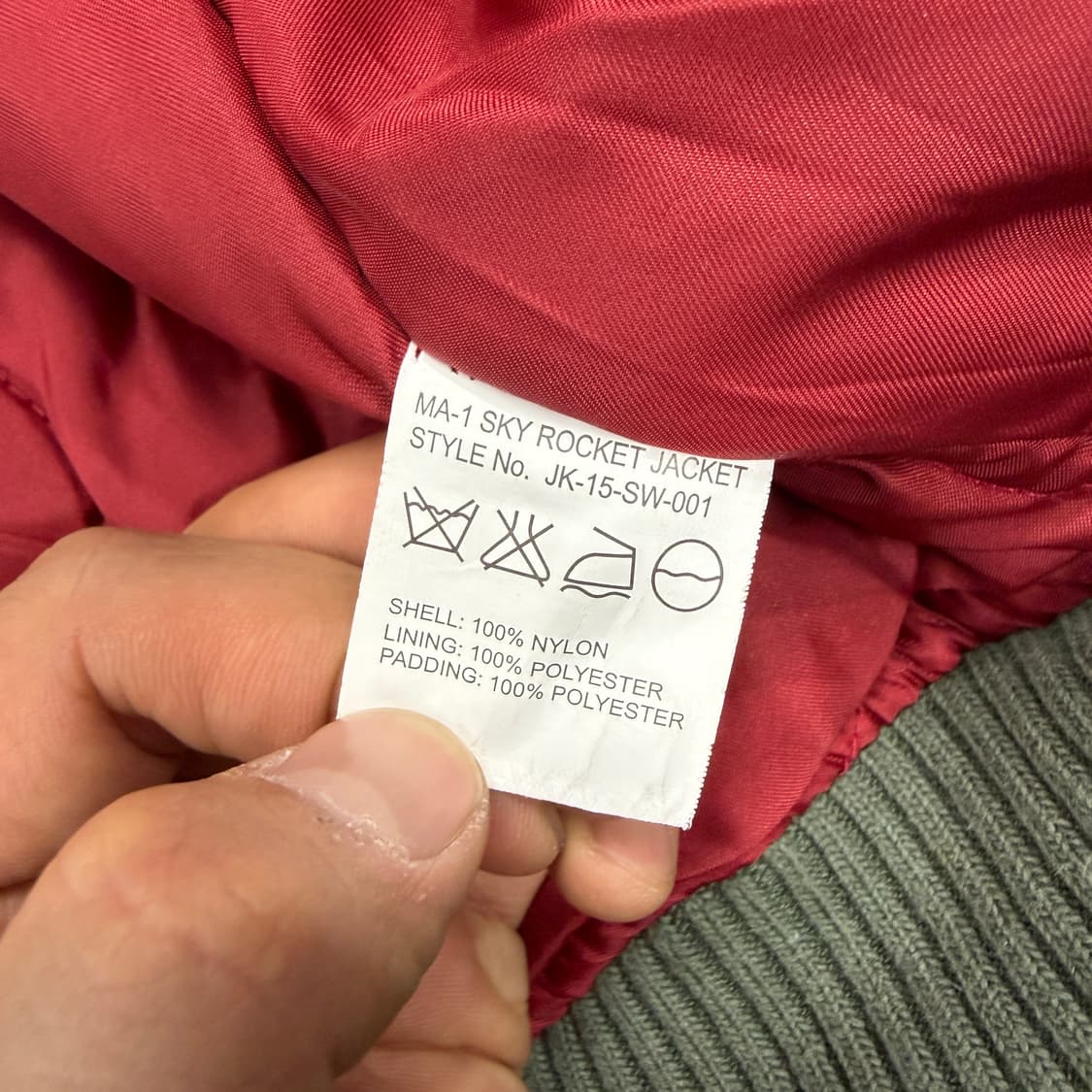 (L)엑스톤즈 XTONZ U.S파일럿 항공점퍼(올리브) 상품이미지4